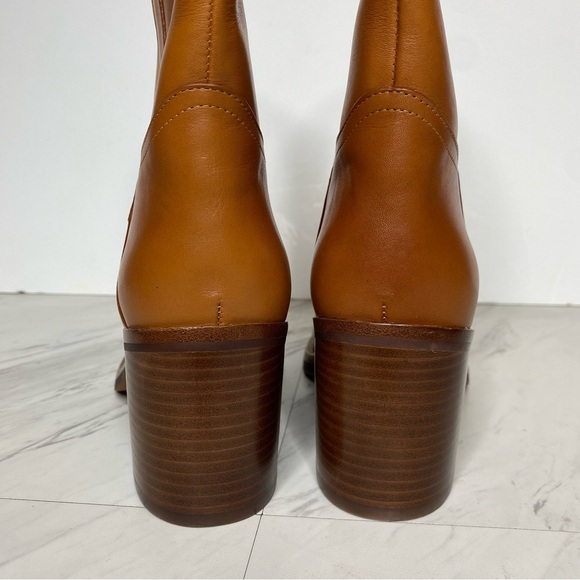 Jeffrey Campbell Desert Western Brown Leather Heeled Boot 8 1/2 - Picture 4 of 15